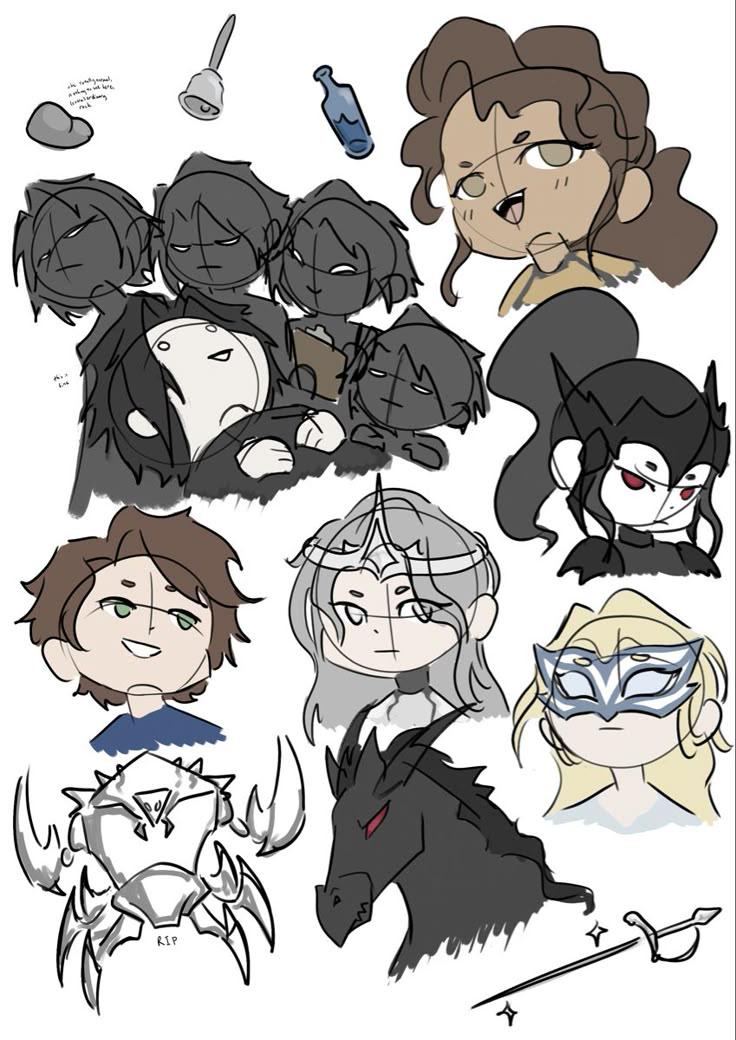 Fan art de Cassie / Cassia sur Reddit r/ShadowSlave (post original : 'Found this on pinterest').